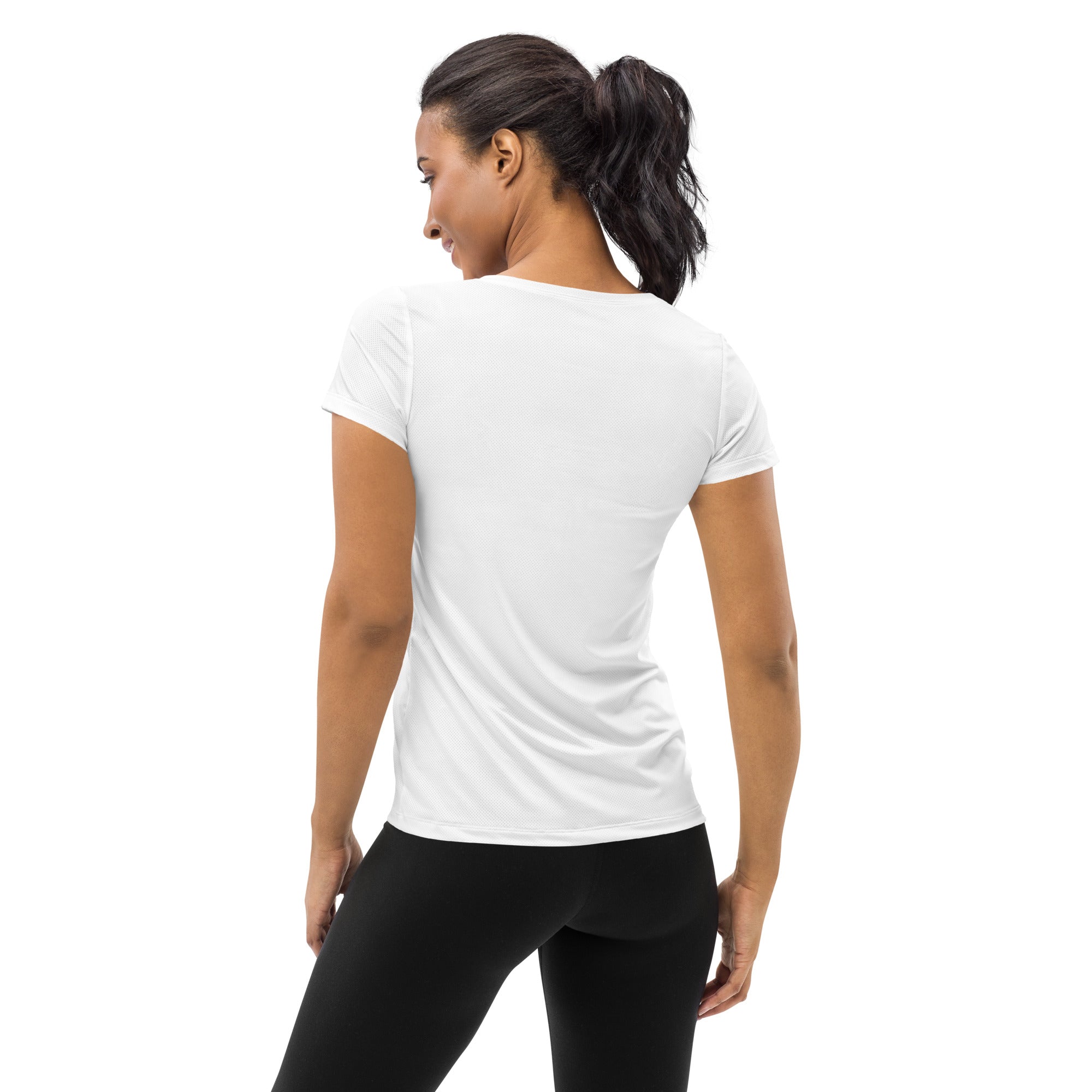 Women’s USA 4th Of July Performance Athletic T-Shirt - Lightweight Moisture Wicking Workout Top with UPF 50+