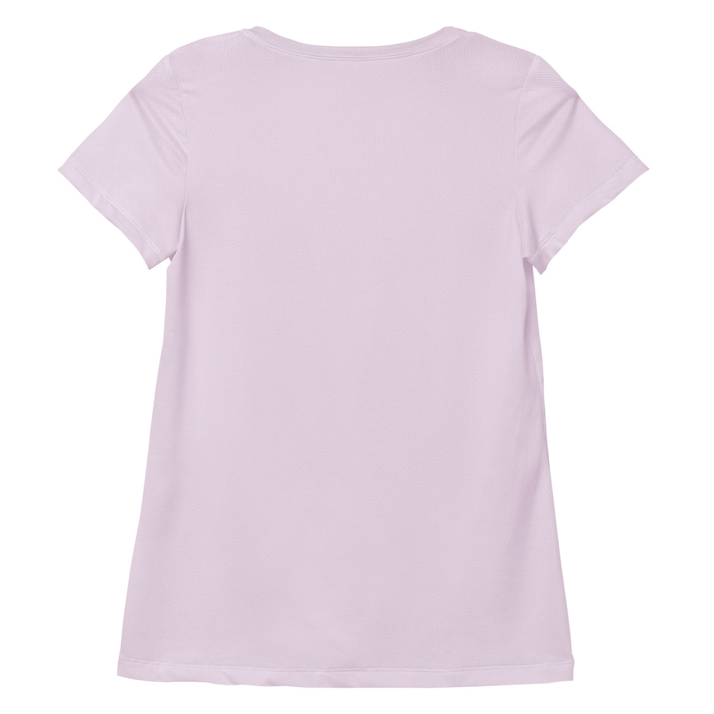 Women’s Cotton Candy Pink Performance Athletic T-Shirt - Lightweight Moisture Wicking Workout Top with UPF 50+