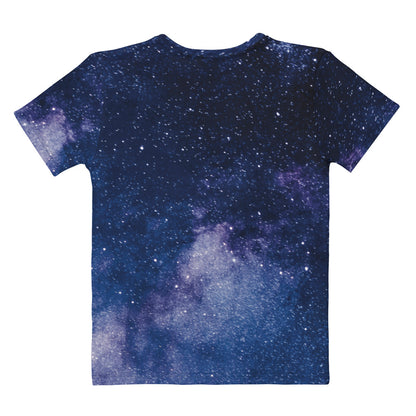Women's Realistic Galaxy T-Shirt – Soft Stretch Jersey Tee
