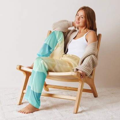 Women’s Ocean Sunset Pajama Pants – Lightweight Relaxed Fit with Drawstring Waist