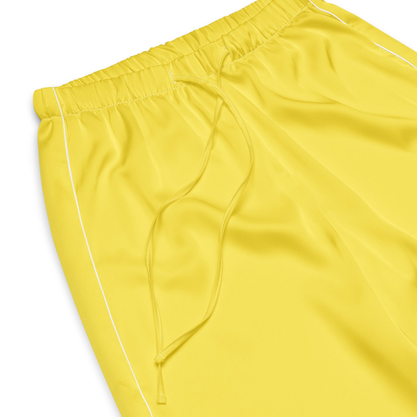 Women’s Yellow Pajama Pants – Lightweight Relaxed Fit with Drawstring Waist