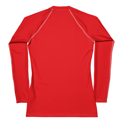 Women's Lifeguard Buttery Soft Long Sleeve Rash Guard Swim Shirt With UPF 50+