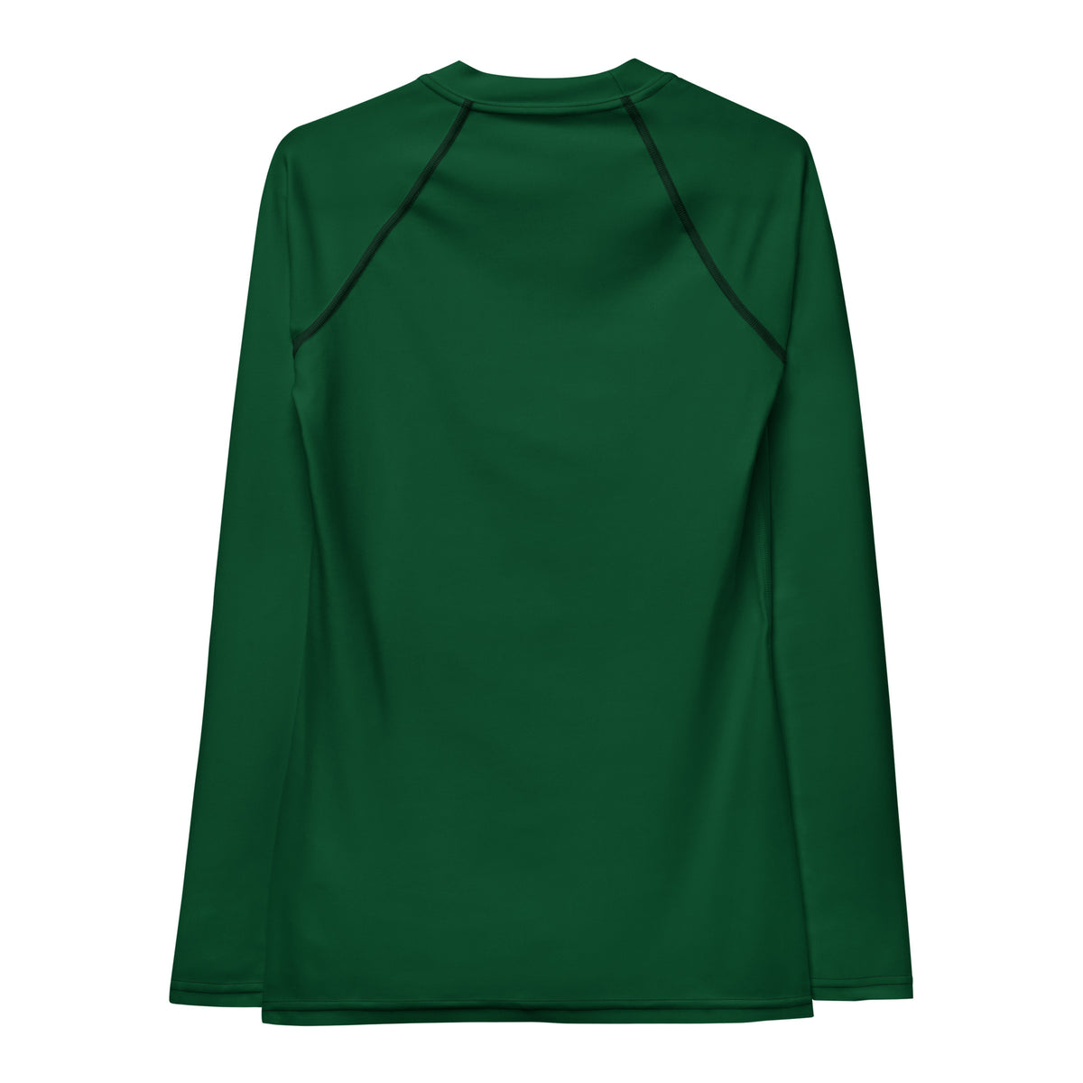 Women's Dark Forest Green Long Sleeve Rash Guard Swim Shirt – Buttery Soft, Sun Safe UPF 50+ Protection, Quick Dry & 4-Way Stretch Comfort
