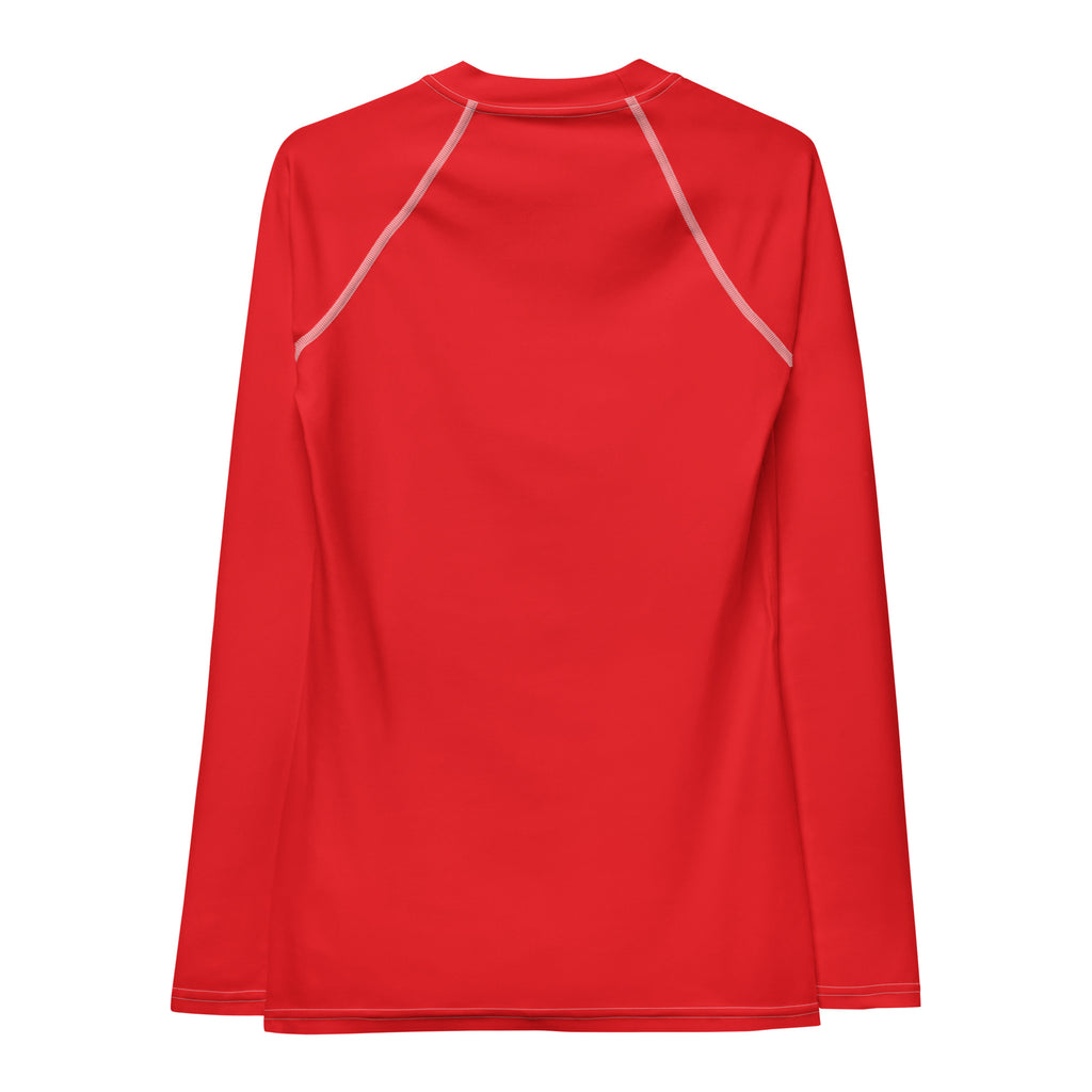 Women's Lifeguard Long Sleeve Rash Guard Swim Shirt – Buttery Soft, Sun Safe UPF 50+ Protection, Quick Dry & 4-Way Stretch Comfort