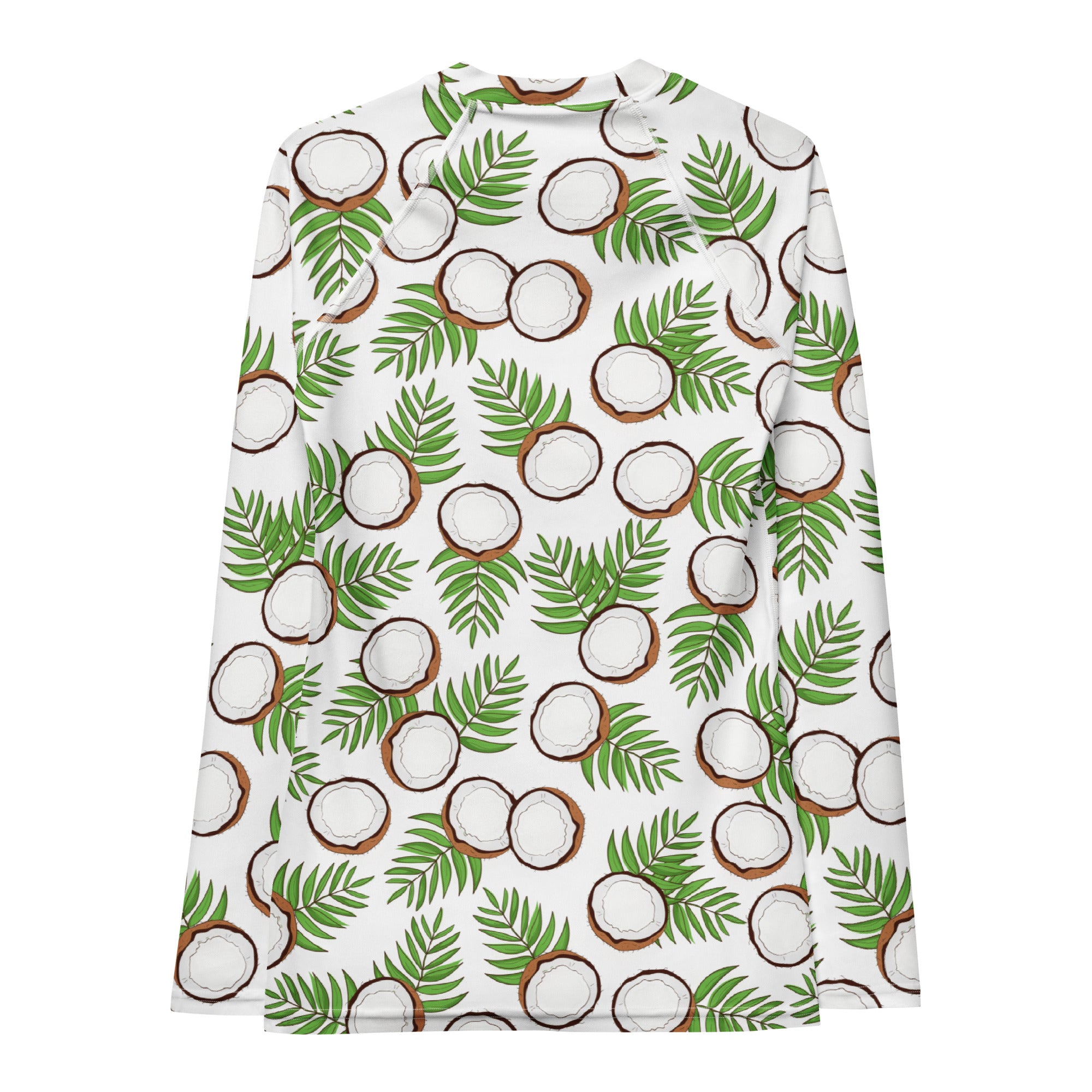Women's Coconut Long Sleeve Rash Guard Swim Shirt – Buttery Soft, Sun Safe UPF 50+ Protection, Quick Dry & 4-Way Stretch Comfort