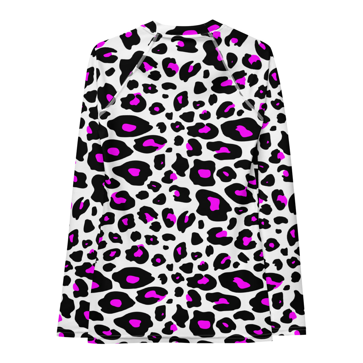 Women's Purple Leopard Long Sleeve Rash Guard Swim Shirt – Buttery Soft, Sun Safe UPF 50+ Protection, Quick Dry & 4-Way Stretch Comfort