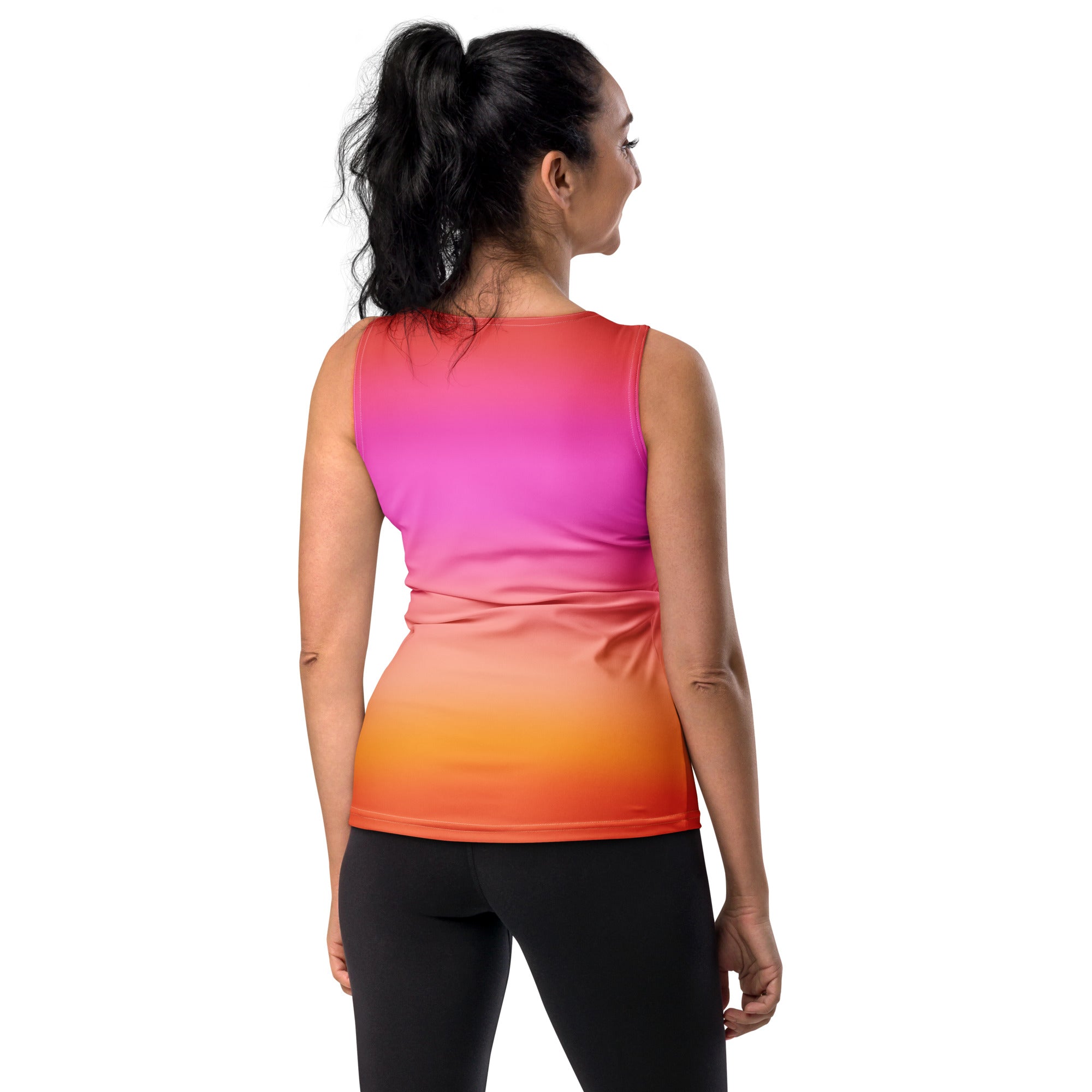 Women's Sunset Ombre Tank Top - Quick Drying, Buttery Soft Fabric With UPF 50+