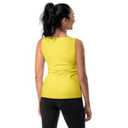 Women's Yellow Tank Top - Quick Drying, Buttery Soft Fabric With UPF 50+
