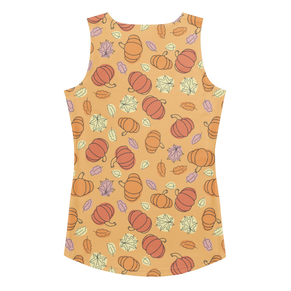 Women's Pumpkin Patch Tank Top - Quick Drying, Buttery Soft Fabric With UPF 50+