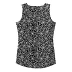 Women's Spiderweb Halloween Tank Top - Quick Drying, Buttery Soft Fabric With UPF 50+