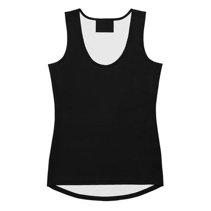 Women's Black Tank Top - Quick Drying, Buttery Soft Fabric With UPF 50+