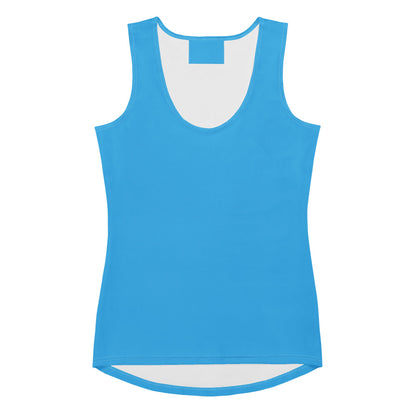 Women's Sky Blue Tank Top - Quick Drying, Buttery Soft Fabric With UPF 50+