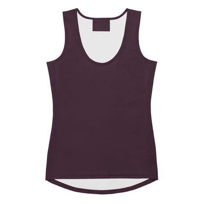 Women's Plum Purple Tank Top - Quick Drying, Buttery Soft Fabric With UPF 50+