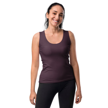 Women's Plum Purple Tank Top - Quick Drying, Buttery Soft Fabric With UPF 50+