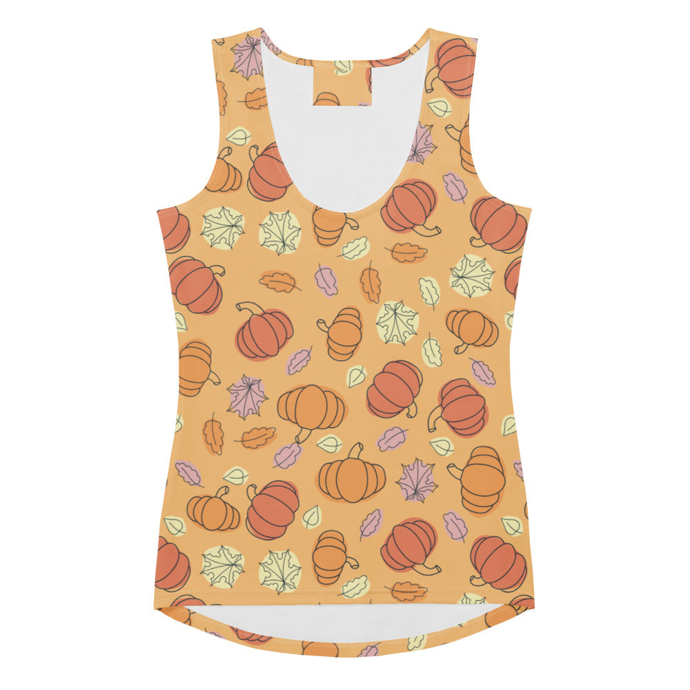 Women's Pumpkin Patch Tank Top - Quick Drying, Buttery Soft Fabric With UPF 50+