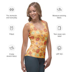 Women's Pumpkin Patch Tank Top - Quick Drying, Buttery Soft Fabric With UPF 50+