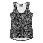 Women's Spiderweb Halloween Tank Top - Quick Drying, Buttery Soft Fabric With UPF 50+