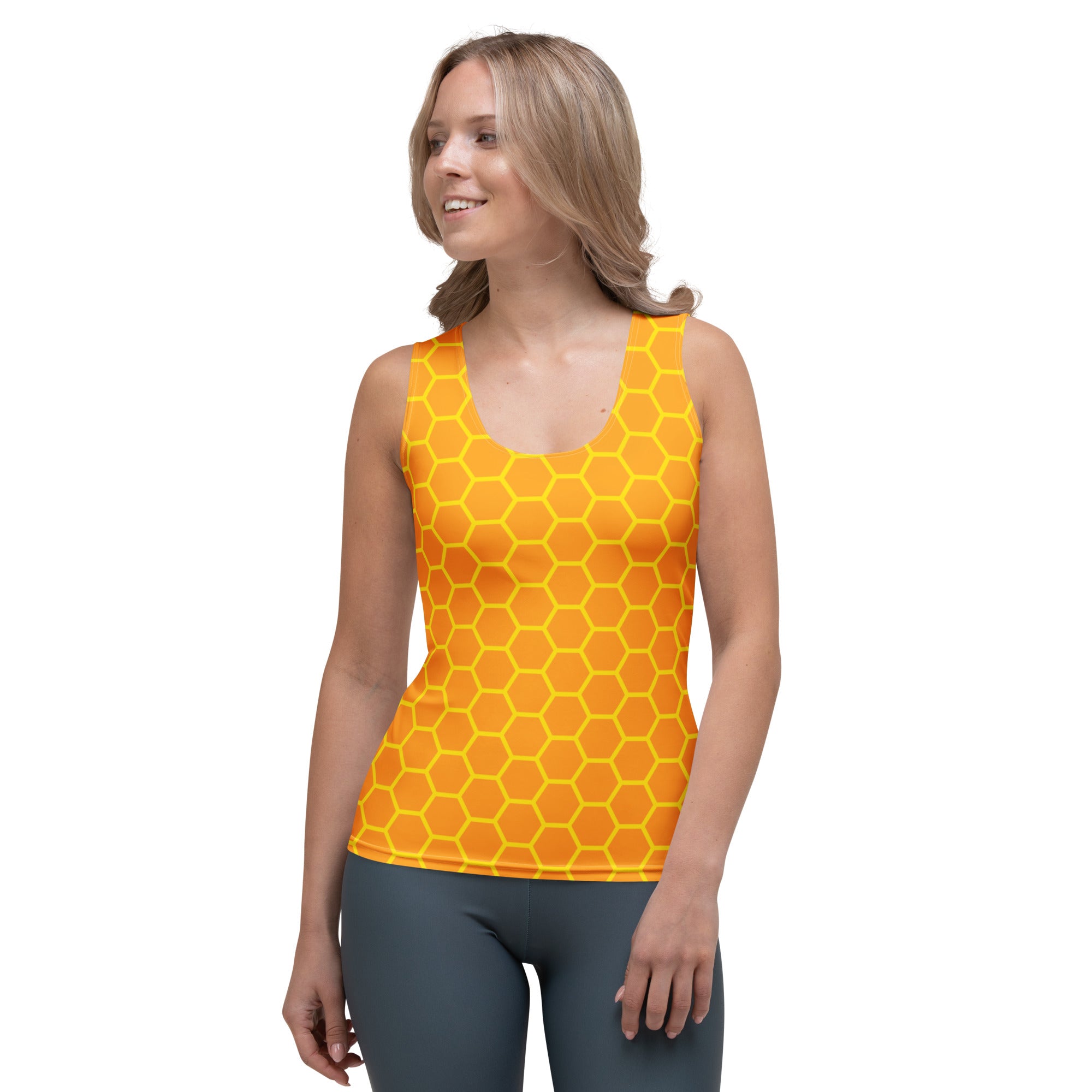 Women's Honeycomb Tank Top - Quick Drying, Buttery Soft Fabric With UPF 50+