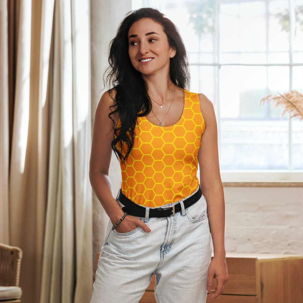 Women's Honeycomb Tank Top - Quick Drying, Buttery Soft Fabric With UPF 50+