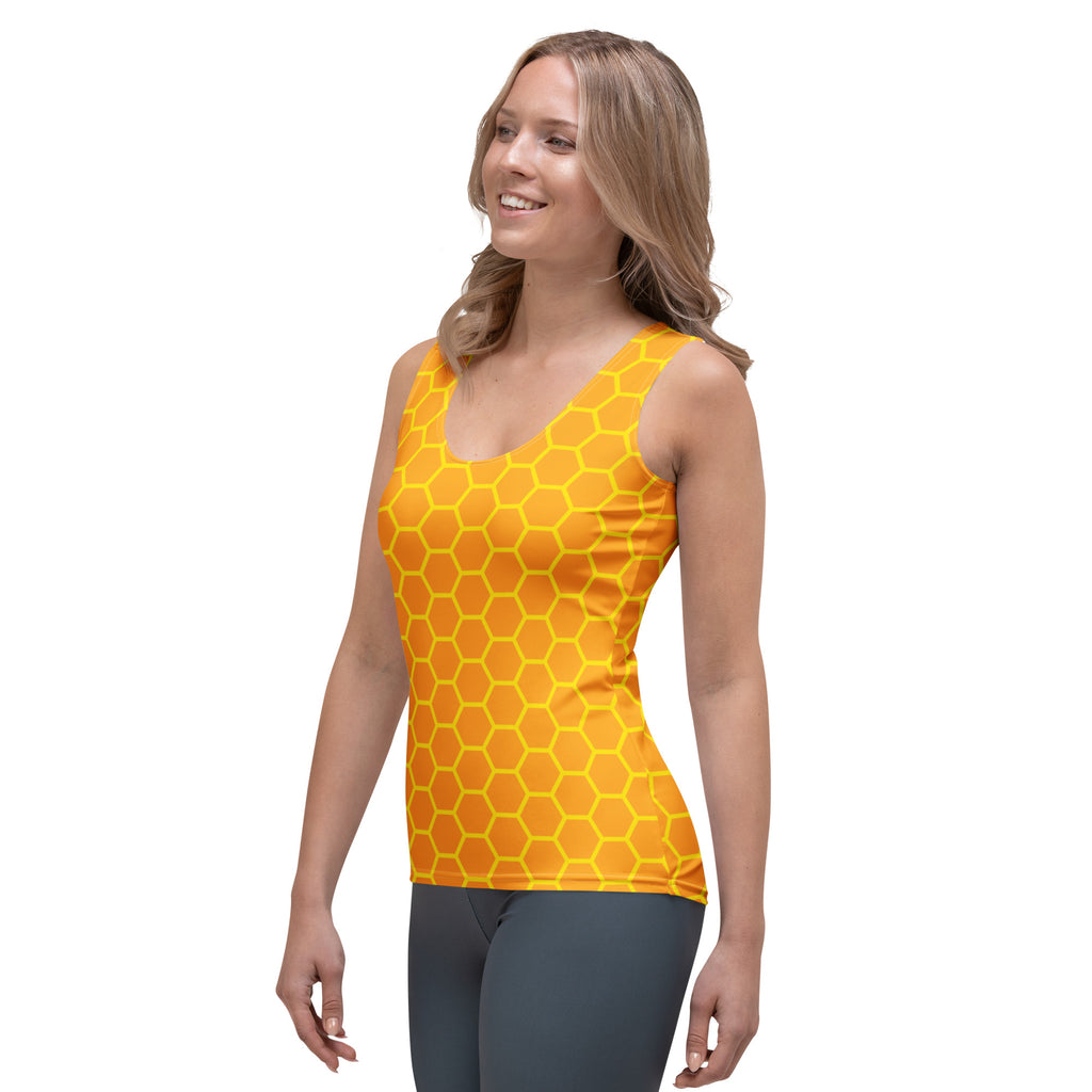 Women's Honeycomb Tank Top - Quick Drying, Buttery Soft Fabric With UPF 50+