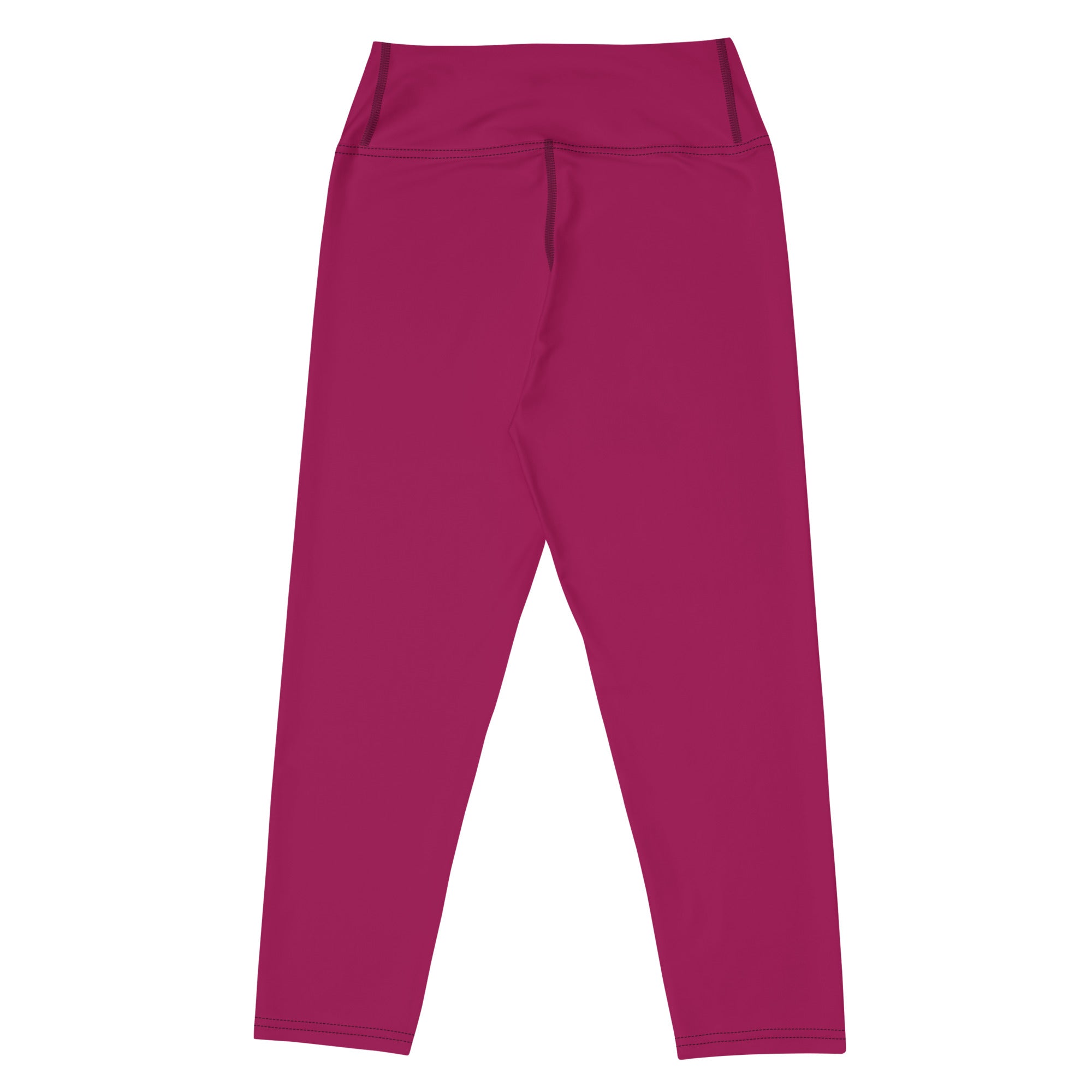 Women’s fuchsia high-waisted leggings made from stretchy buttery soft fabric ideal for yoga and activewear