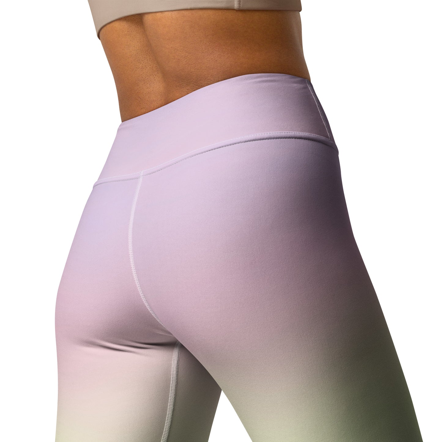 Women's Rainbow Pastel Buttery Soft Yoga Leggings