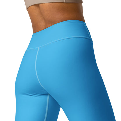 Women's Sky Blue Buttery Soft Yoga Leggings