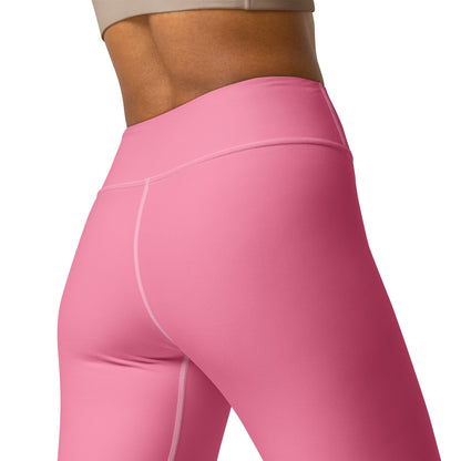 Women's Pink Buttery Soft Yoga Leggings