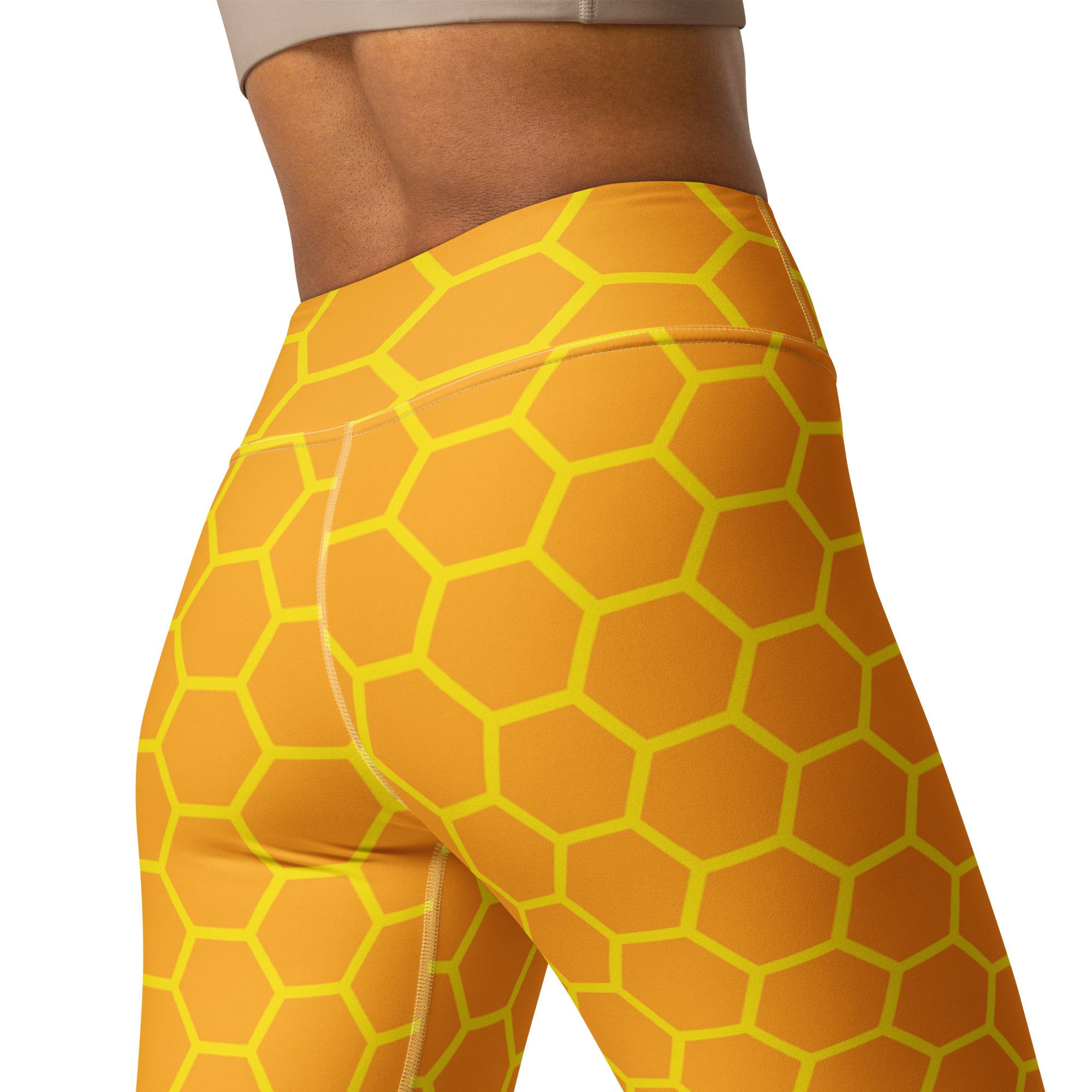 Women's Honeycomb Buttery Soft Yoga Leggings