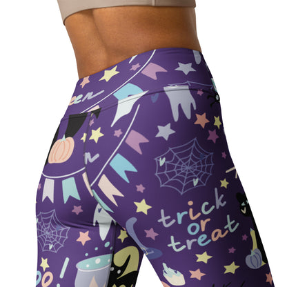 Women's Spooky Halloween Buttery Soft Yoga Leggings