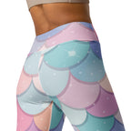 Women's Rainbow Mermaid Buttery Soft Yoga Leggings