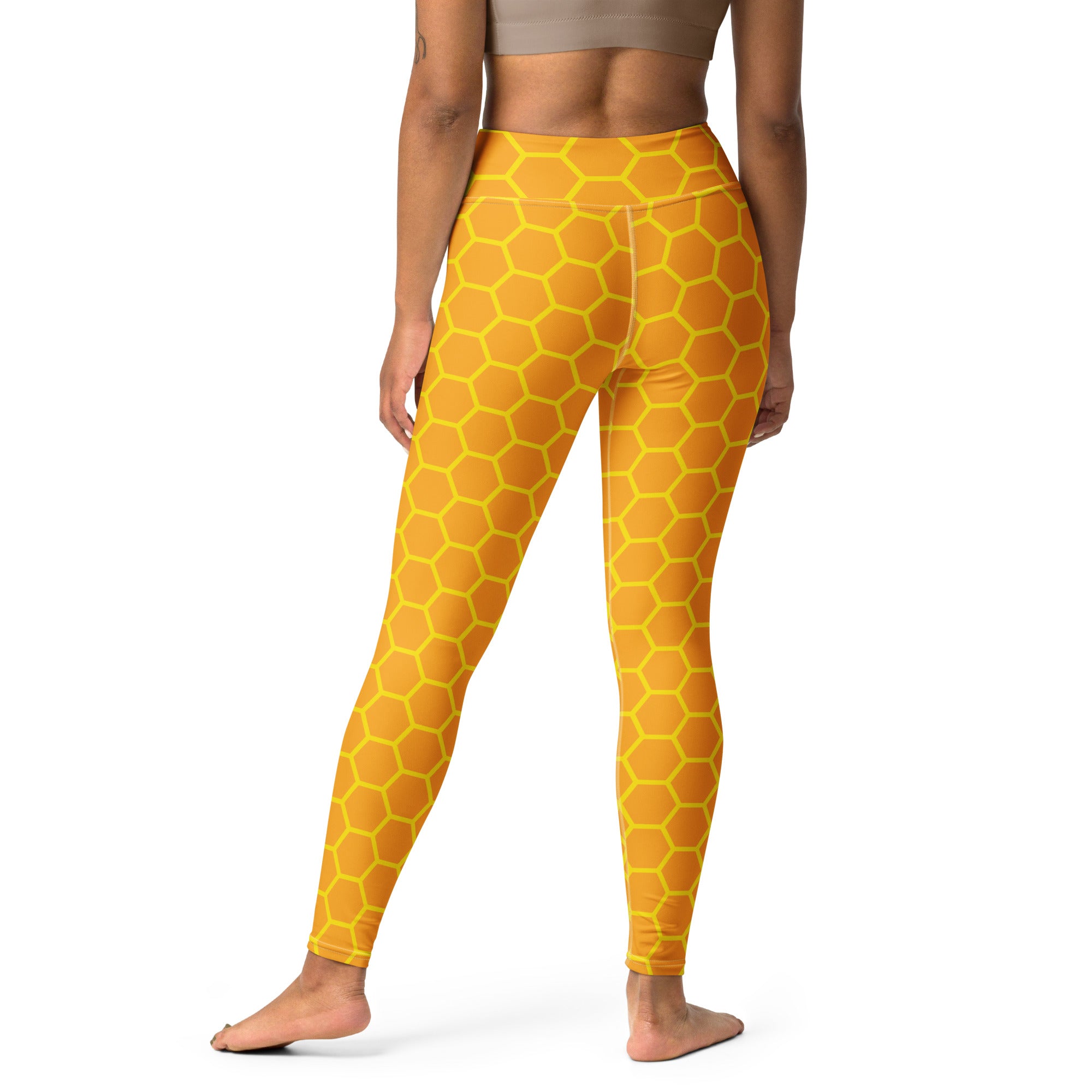Women's Honeycomb Buttery Soft Yoga Leggings