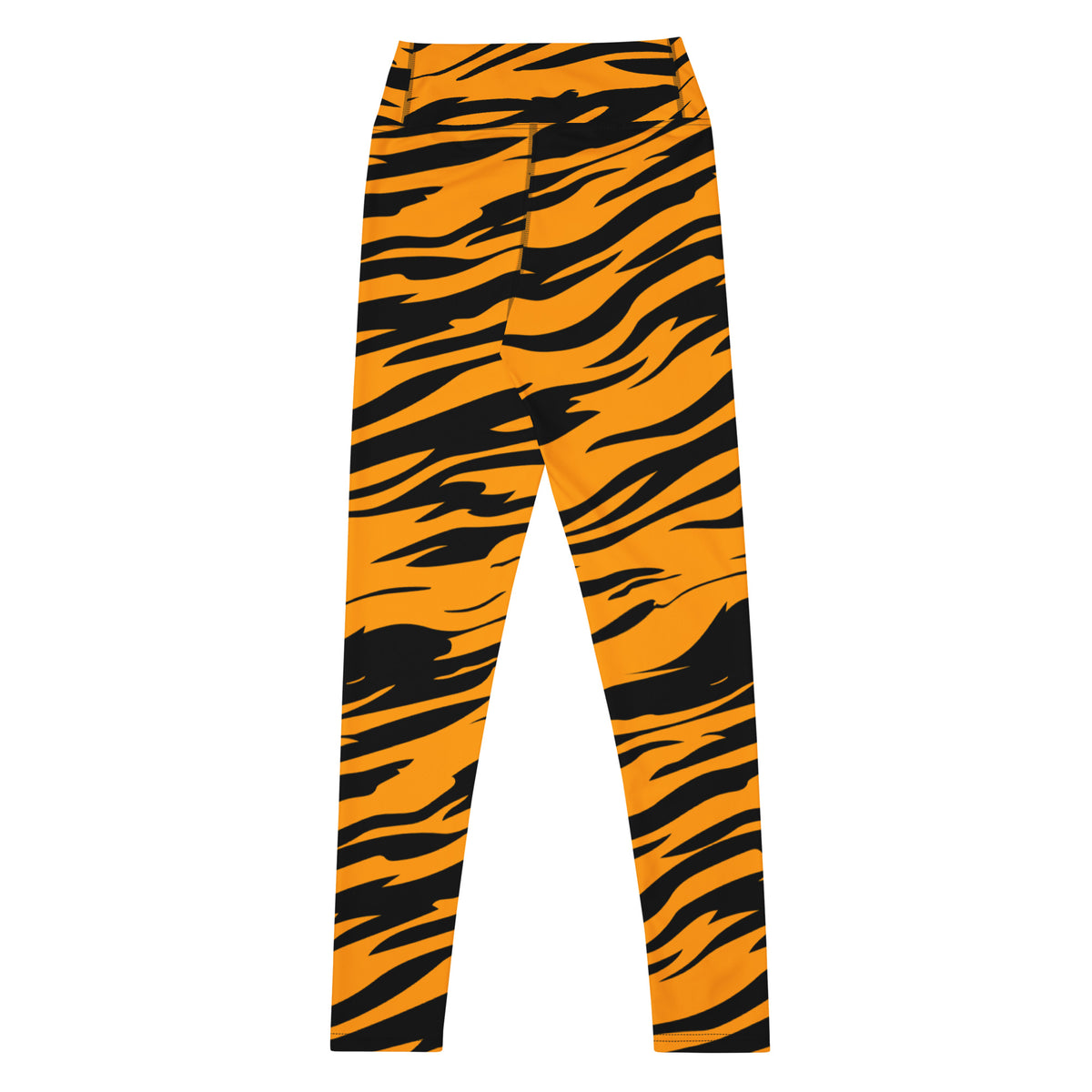 Women's Tiger Stripe Buttery Soft Yoga Leggings - Quick Drying, High Waisted Comfort