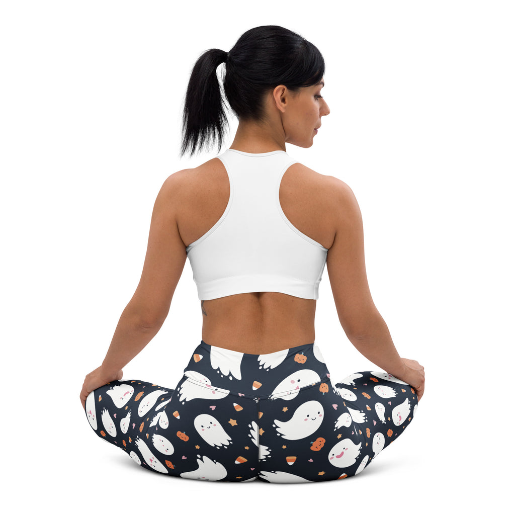 Women's Ghost Buttery Soft Yoga Leggings - Quick Drying, High Waisted Comfort