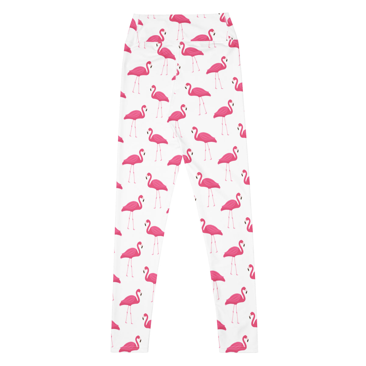Women's Pink Flamingo Buttery Soft Yoga Leggings - Quick Drying, High Waisted Comfort