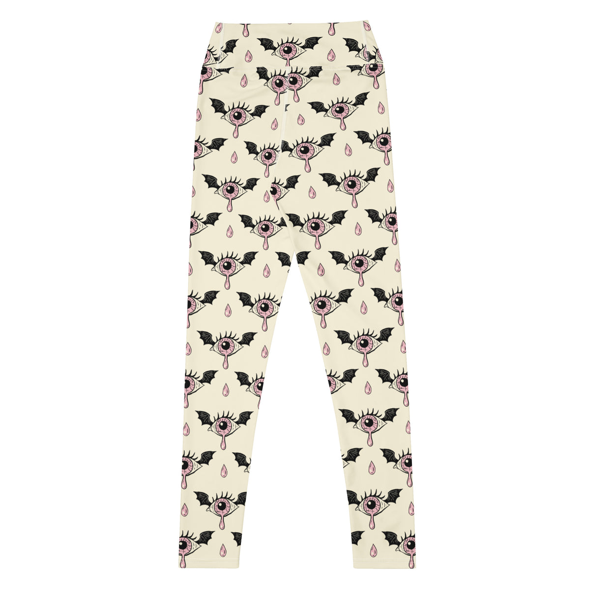 Women's Creepy Eye Halloween Buttery Soft Yoga Leggings - Quick Drying, High Waisted Comfort