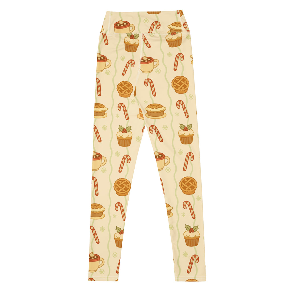 Women's Christmas Treat Buttery Soft Yoga Leggings - Quick Drying, High Waisted Comfort