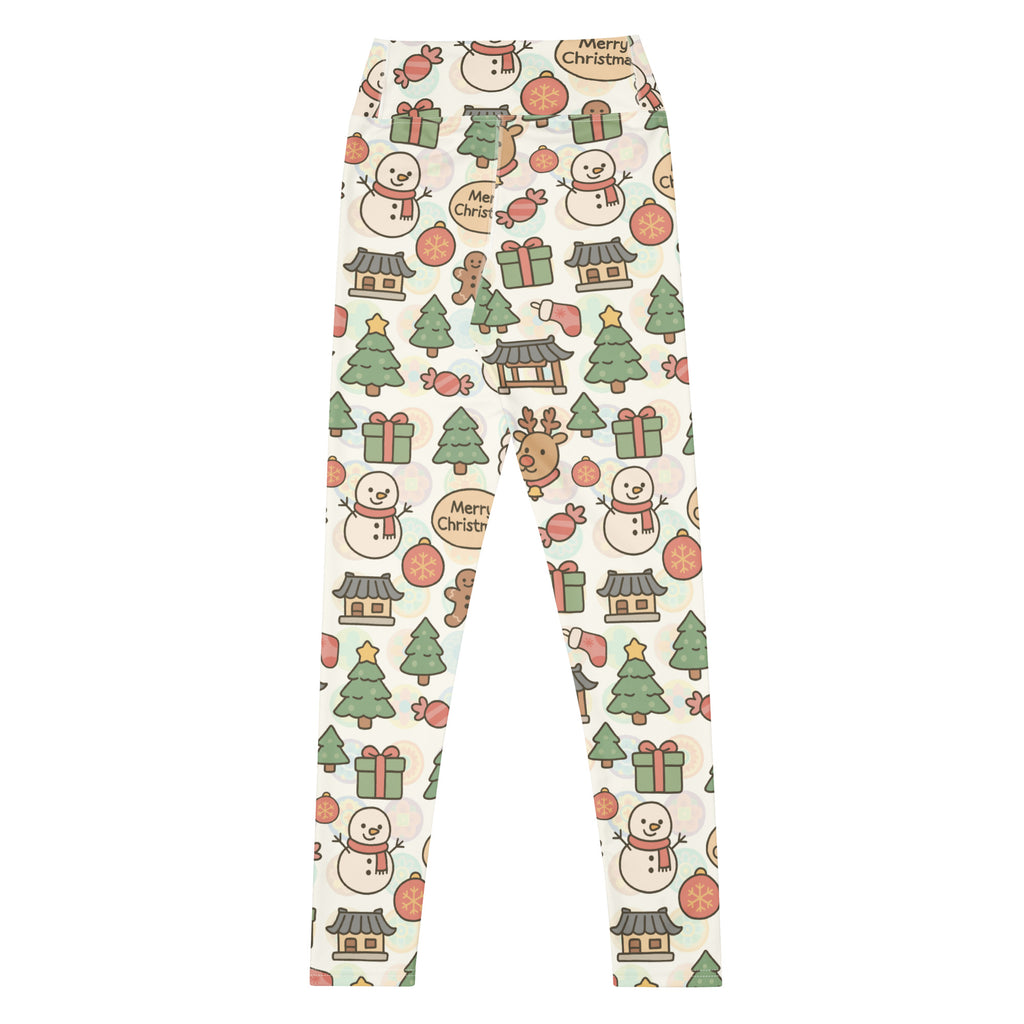 Women's Merry Christmas Buttery Soft Yoga Leggings - Quick Drying, High Waisted Comfort