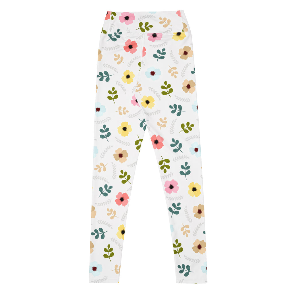 Women's Wildflower Buttery Soft Yoga Leggings - Quick Drying, High Waisted Comfort