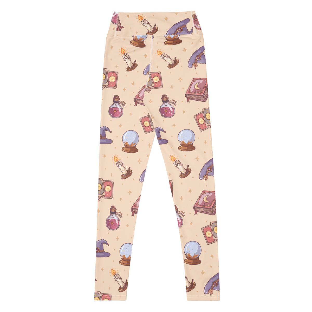 Women's Witchy Halloween Buttery Soft Yoga Leggings - Quick Drying, High Waisted Comfort