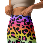 Women's Rainbow Leopard Buttery Soft Yoga Leggings