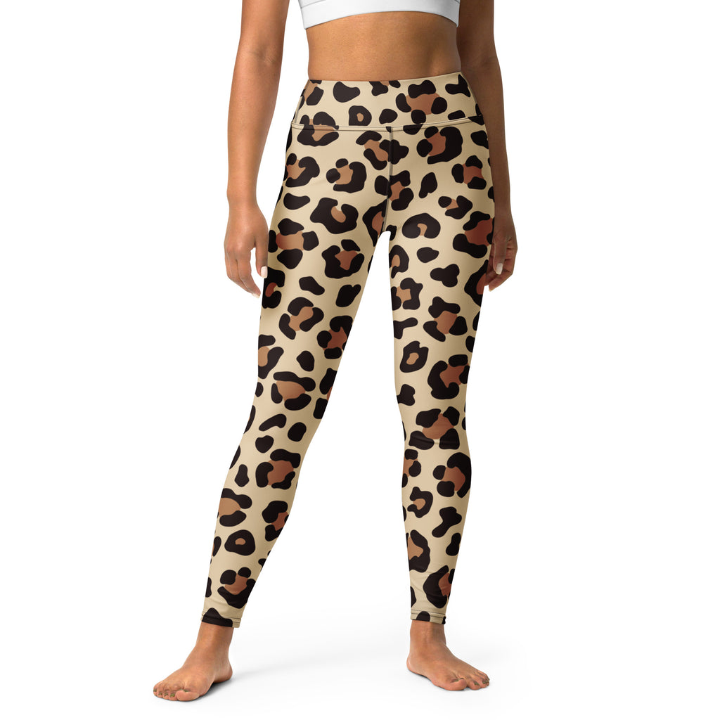 Women's Leopard Print Buttery Soft Yoga Leggings