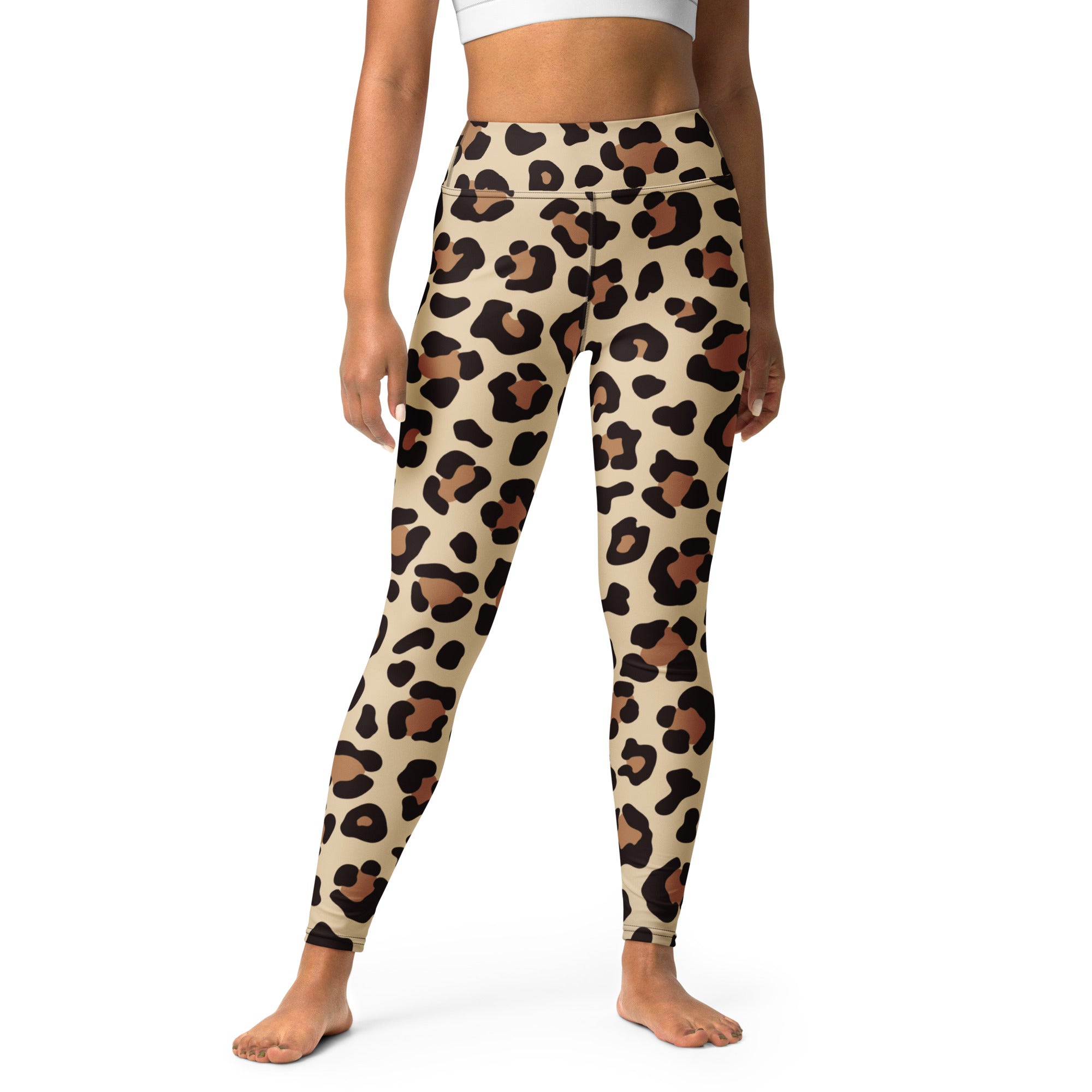 Women's Leopard Print Buttery Soft Yoga Leggings