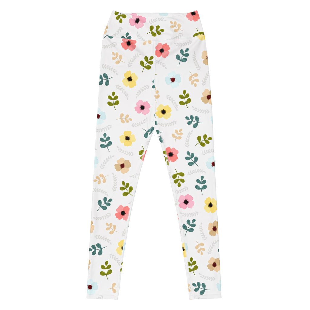 Women's Wildflower Buttery Soft Yoga Leggings - Quick Drying, High Waisted Comfort