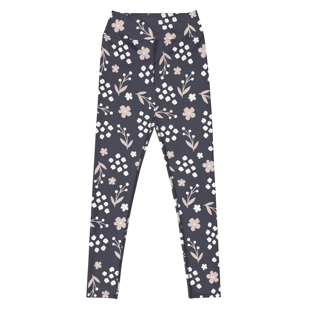 Women's Charcoal Black Buttery Soft Yoga Leggings - Quick Drying, High Waisted Comfort