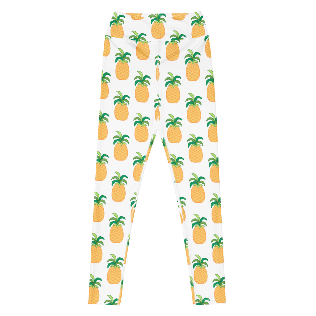 Women's Pineapple Buttery Soft Yoga Leggings - Quick Drying, High Waisted Comfort