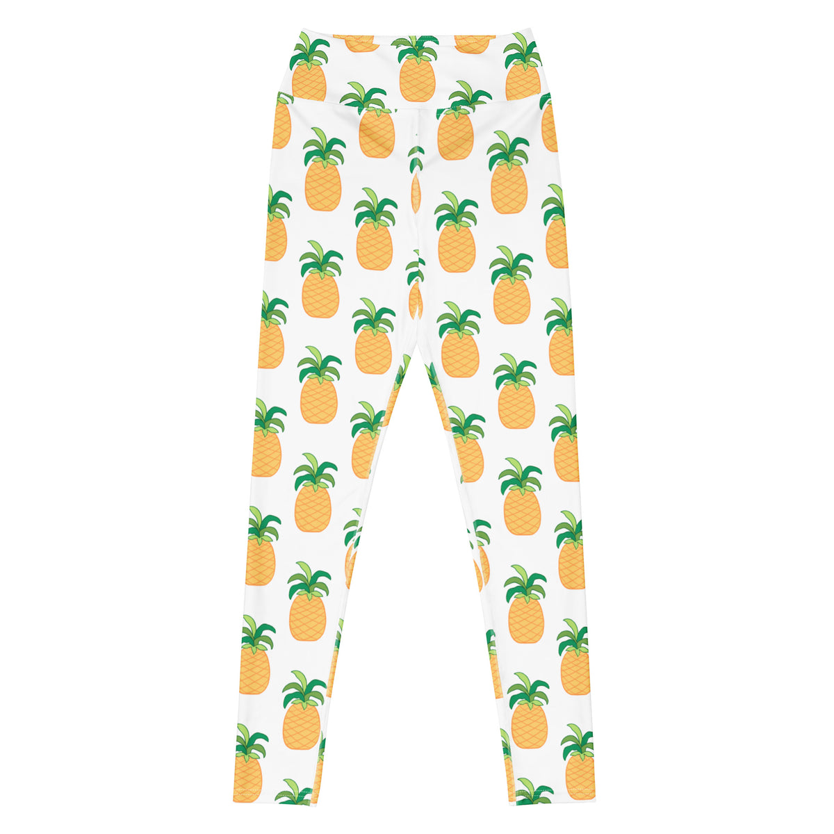 Women's Pineapple Buttery Soft Yoga Leggings - Quick Drying, High Waisted Comfort