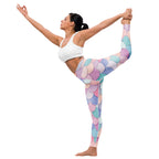Women's Rainbow Mermaid Buttery Soft Yoga Leggings