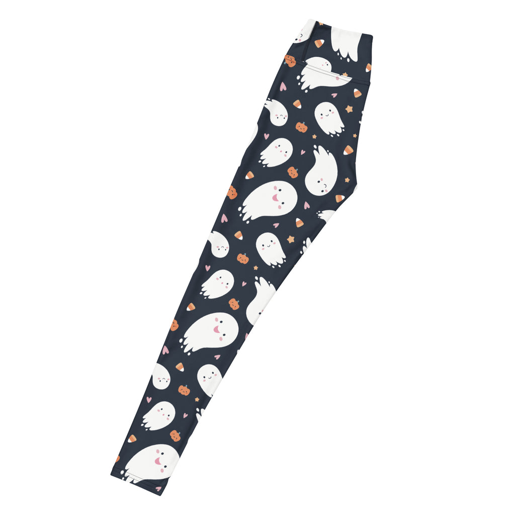Women's Ghost Buttery Soft Yoga Leggings - Quick Drying, High Waisted Comfort