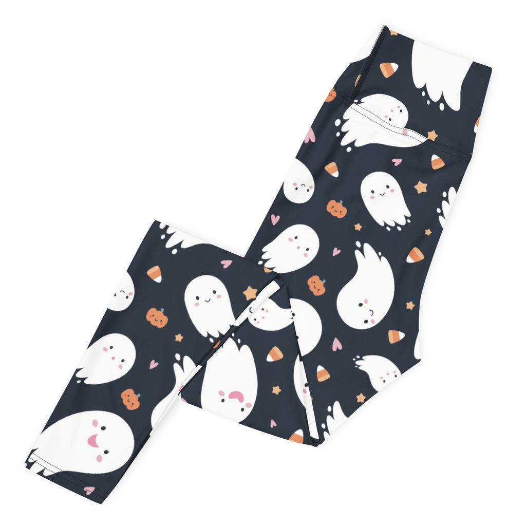Women's Ghost Buttery Soft Yoga Leggings - Quick Drying, High Waisted Comfort